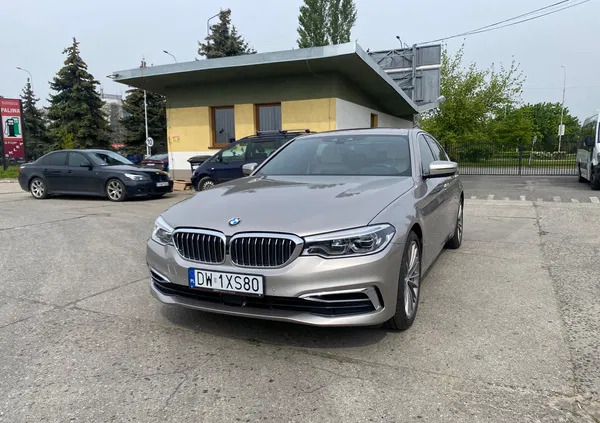 bmw śląskie BMW Seria 5 cena 125900 przebieg: 89000, rok produkcji 2019 z Wrocław